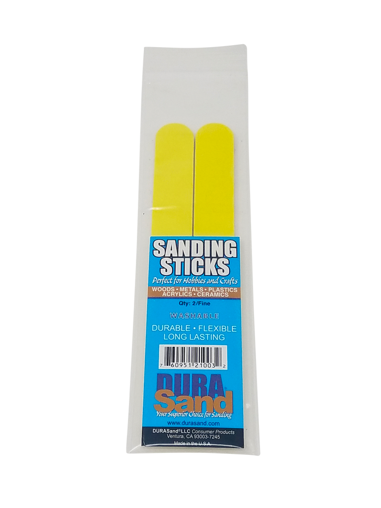 Sandits 15 Pack Fine Detailing Sanding Sticks 120/180 & 400/800 Grit